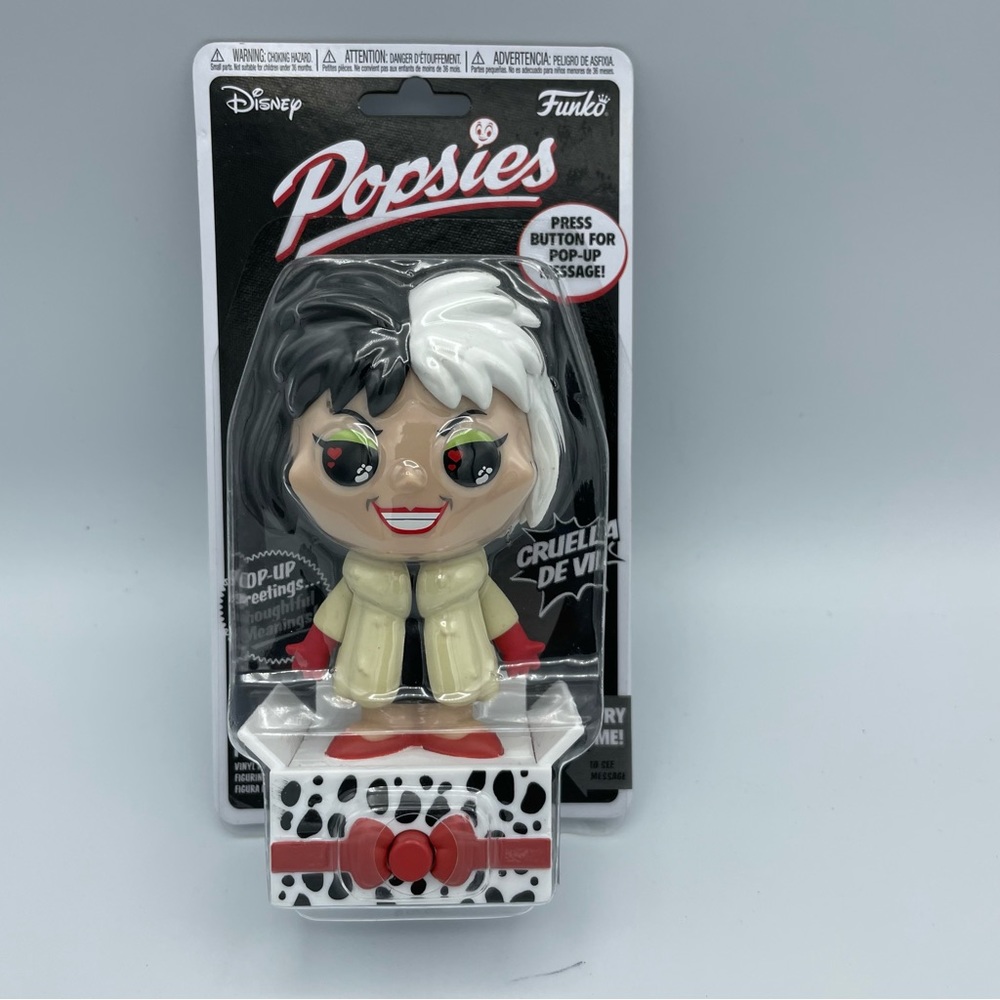FUNKO POPSIES CRUELLA DE VIL DISNEY VILLAINS 101 DALMATIANS Mother’s Day Pop Up